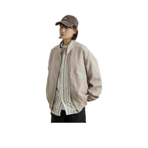 YIWANSHIDUO Экрю Унисекс Куртки