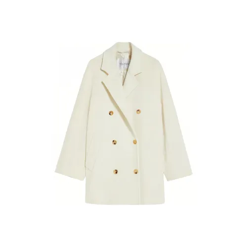 MaxMara Белое Женское Пальто