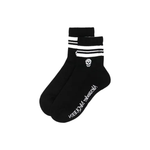 Alexander McQueen Носки Crew Женские Черные