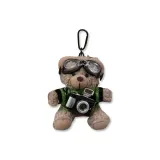 Блестящий фотооборудование, медведь, украшение (черный, зеленый)