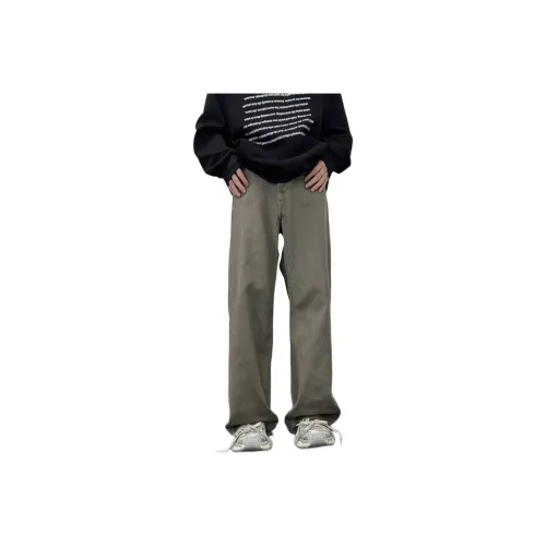 REBIRTHRABBIT Кофе Мужские Джинсы