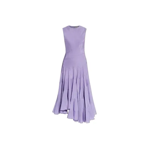TORY BURCH Без рукавов Платье Женское Фиолетовое