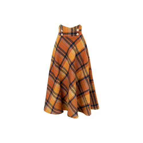 Tang Xi Повседневный Длинный Юбка Женские