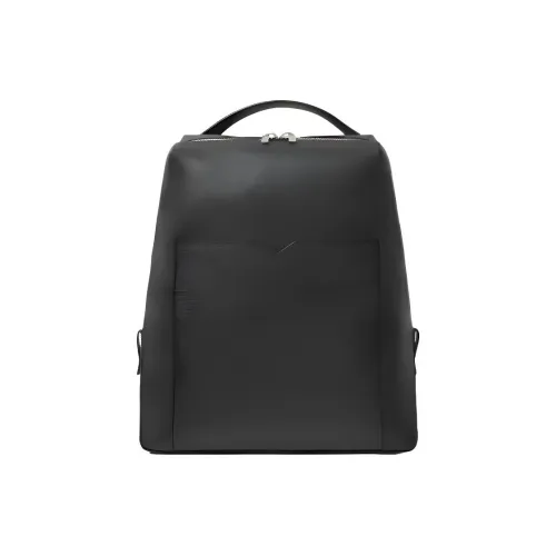 Valextra Телячья кожа Рюкзак Мужской Черный