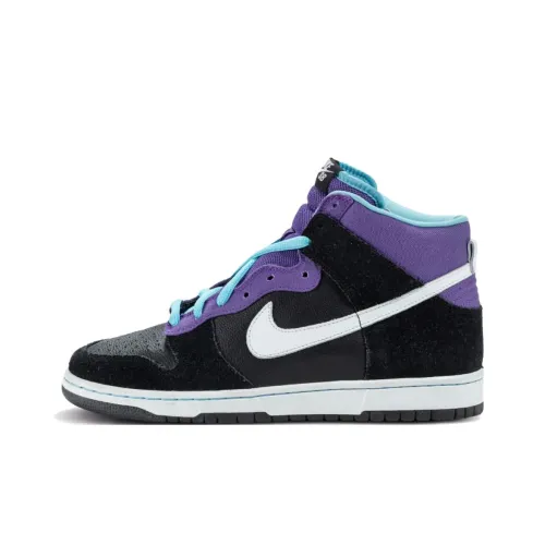 Nike SB High Топ Скейтборд Кроссовки Унисекс Черный