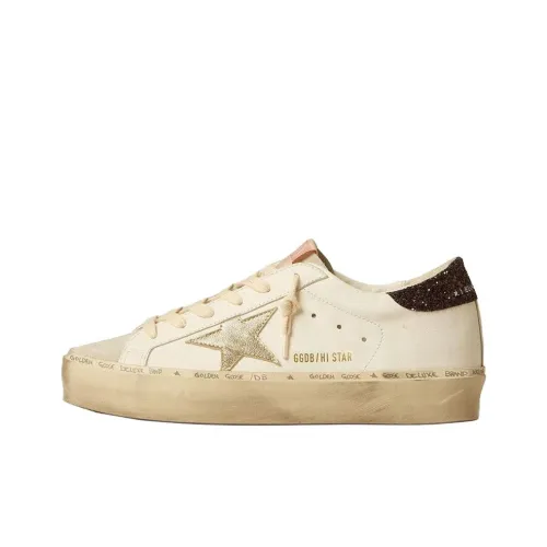 Golden Goose Hi Star Low Топ Скейтборд Кроссовки Женские Белые