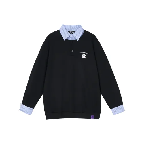 DNA Черный Унисекс Свитшоты