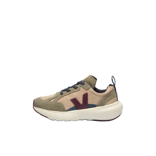 VEJA Канары Low Топ Kids Lifestyle Shoes Желтый Зеленый Детский