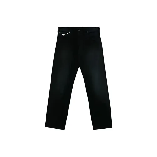 PRADA Мужские черные джинсы