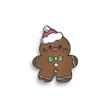 Брошь "Пряничный человечек"