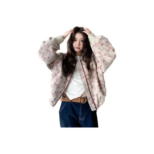 Dippanis Красный Белый Женский Куртки