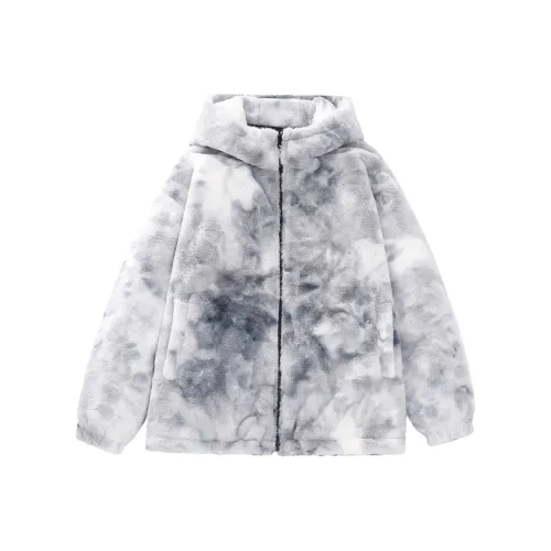 HSWLD Светло-серый унисекс пуховики