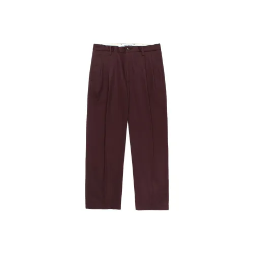 WACKO MARIA FW25 Двойной Плиссированный Chino TROUSERS Повседневные брюки Унисекс