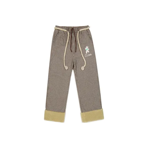 Guuka Коричневый Унисекс Хлопковые Брюки