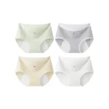 Бамбук Зеленый + Светлый Фотиния Серый + Миндаль Желтый + Облако Белый