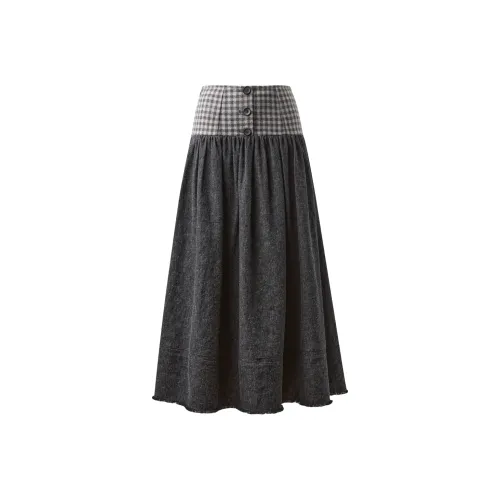 ROMI STUDIO Повседневный Длинный Юбка Женские