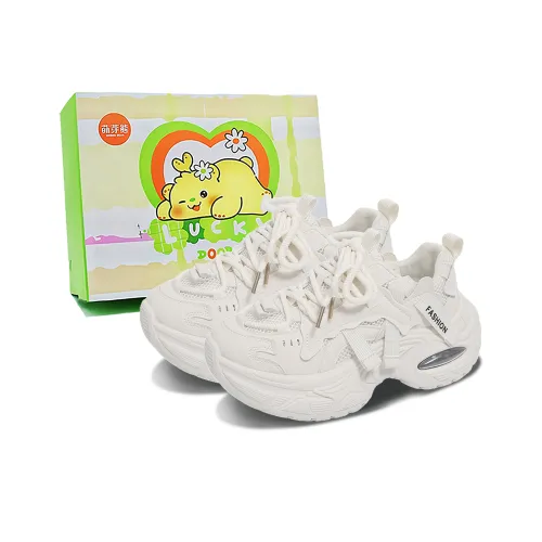 Budding Bear визуально увеличивает рост устойчивый к истиранию легкий противоскользящий низкий топ текс-подошва кроссовки женские