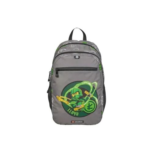 LEGO Полиэстер Рюкзак Стандартный Детский Серый