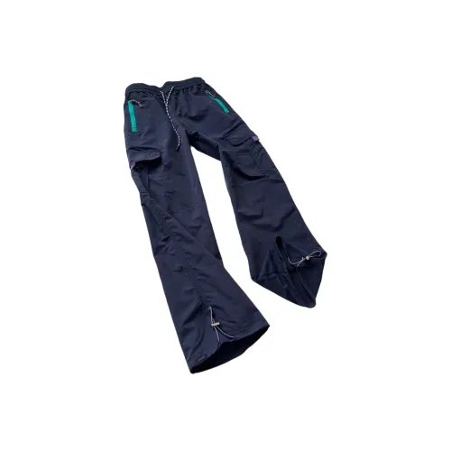 DEMAVIE Темно-синие унисекс повседневные штаны