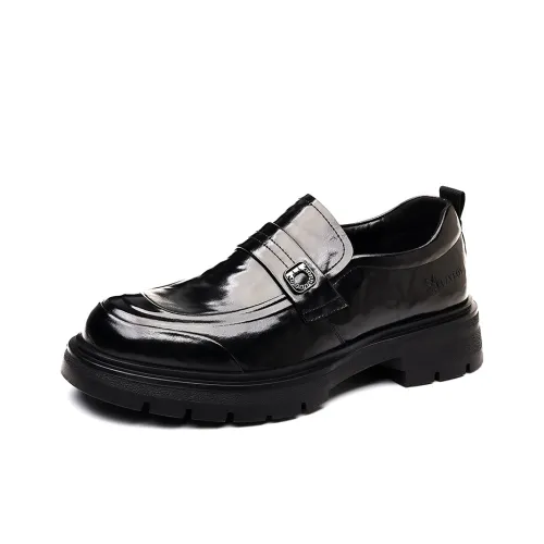 Playboy Повседневные кожаные туфли Low Top HHGZ 2035 Черные Мужские