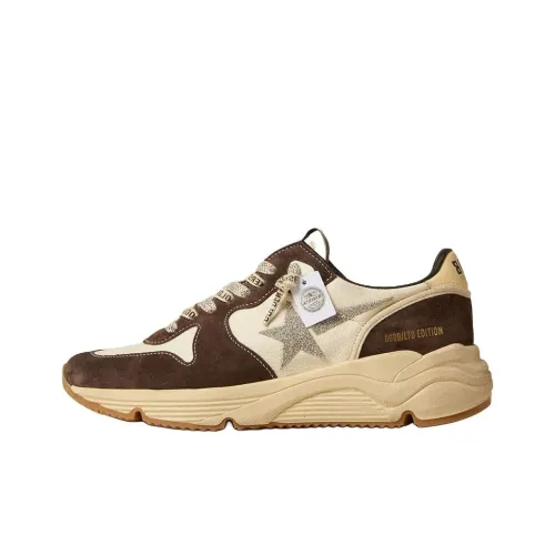 Golden Goose Running Sole Low Топ Повседневная обувь Женская Коричневая