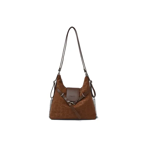 Gerlanx Замша Плечевая сумка Стандартная Женская Многоцветная