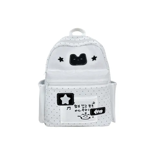 Kaka Tree Нейлон Рюкзак Стандартный Женские Белый Розовый Синий