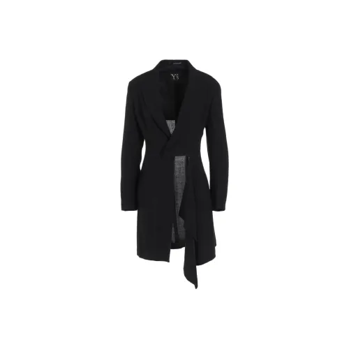 Yohji Yamamoto Y'S FW25 W RY WASHER PROCESSED Марля Куртка Куртки Пальто Женские