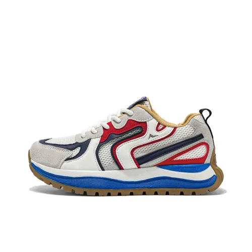 ATONGMU Повседневная обувь Низкий топ Синий Красный Мужской