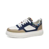 Бежево-синий