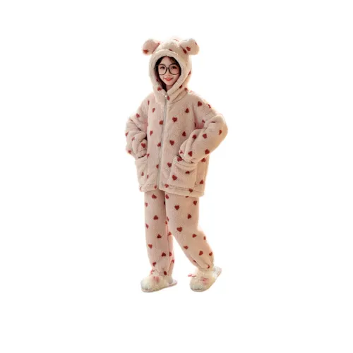 GOYN Розовое Сердечко Двухкомпонентный Комплект Школьный LOUNGE Набор