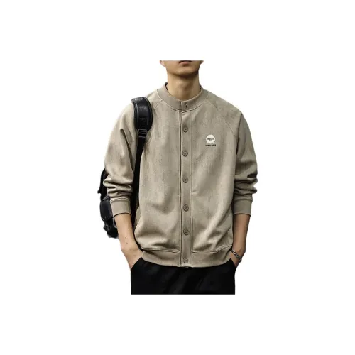 QIANJINNIU Зеленый Мужской Свитшот