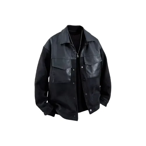 CAT'S PAW Кожа Куртка Унисекс