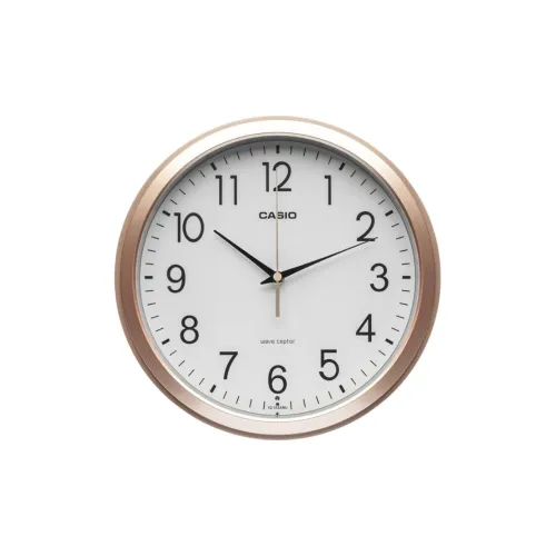 CASIO Радиоконтролируемый Механизм Смола Стена Часы Унисекс Белый