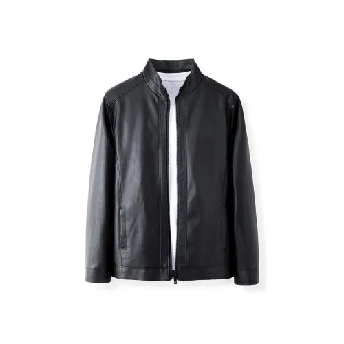 Candito Без подкладки кожаная куртка унисекс