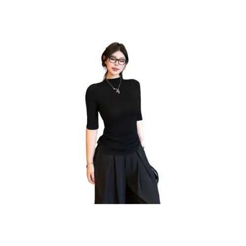 Lanza Черные Женские T-рубашки