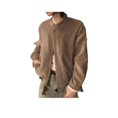 GANGZAI Коричневый Унисекс Куртки