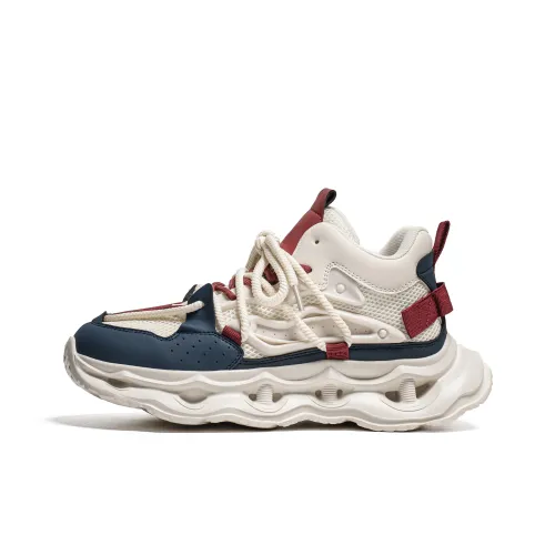 PNKE Амортизаторы Shock Abrasion-resistant Slip-resistant High Top Casual Shoes Men's