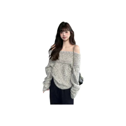 Dippanis Серый Женский Трикотаж