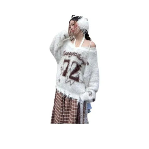 XIANSINIAO Белый Женский Трикотаж