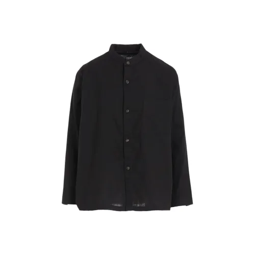 Yohji Yamamoto FW25 Марля + Stripe Рубашка Унисекс