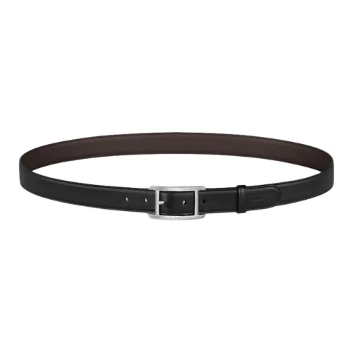 Cartier с рельефным двойным боковым ремешком из коровьей кожи унисекс черный коричневый ширина 3 см