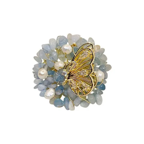 Listen to the flowers bloom Сплав Броши Женские