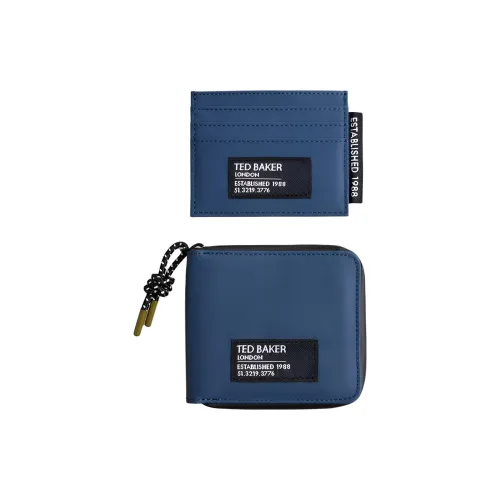 TED Baker Полиэстер Кошелек Держатель для карт Комбо Набор Мужской Синий