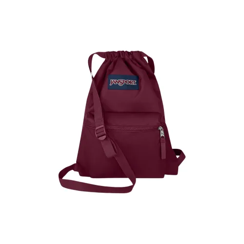 Jansport Переработанный Ткань Рюкзак Унисекс Коричневый Красный