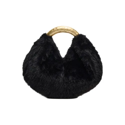 ZARA Полиэстер Сумка Мини Женская Черная