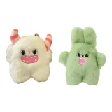 Белый снег, монстр + зеленый, милый, мышка