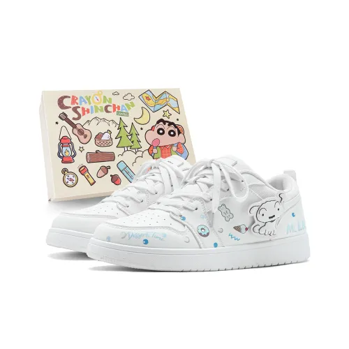 Crayon Shinchan Баланс Поддержка Легкие Дышащие Низкие Кроссовки для Скейтбординга Унисекс
