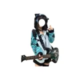 Синий (Бесплатная доставка, с бренд-застежкой и петлей)