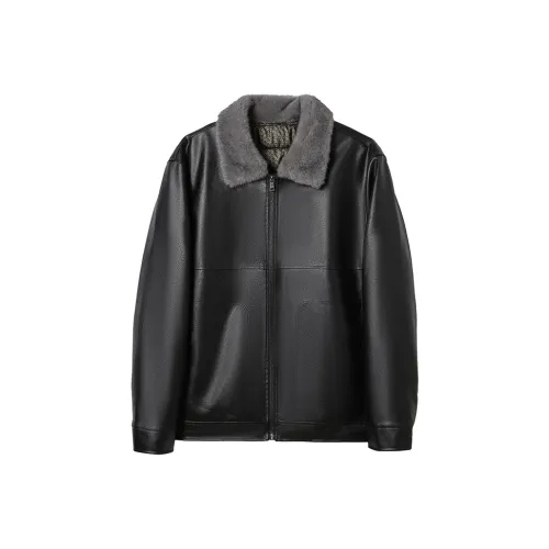 Vintage Cars Кожаная куртка Мужская